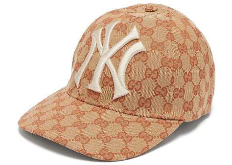 gucci yankees cap fake|are gucci baseball caps real.